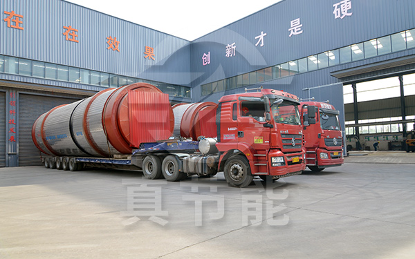 浸出渣烘干機(jī)運輸現(xiàn)場